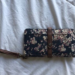 Floral wallet